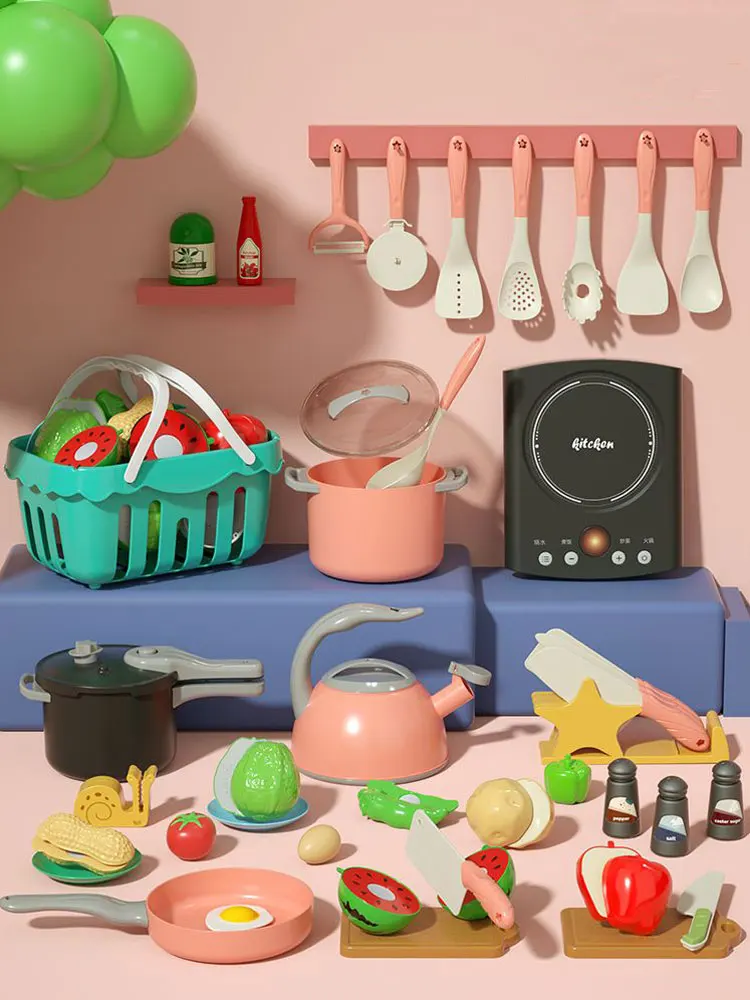 Jouets pour appareils de cuisine pour enfants, faux ensembles de