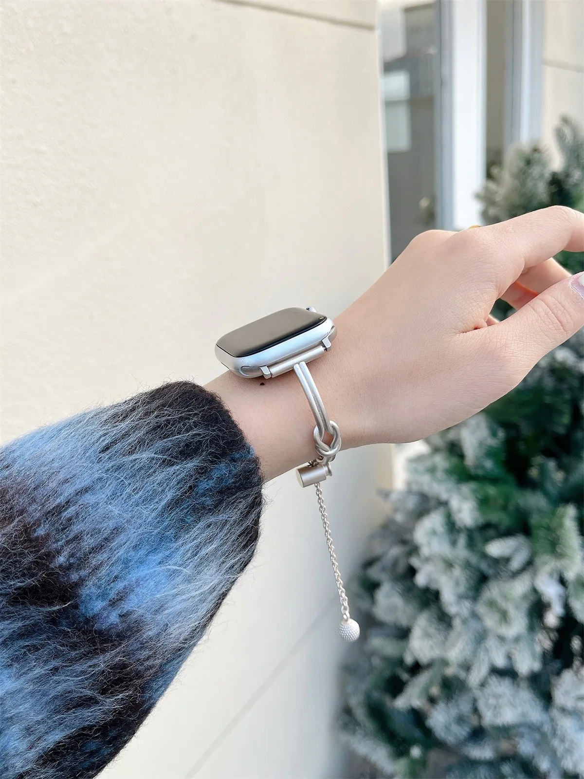 Edelstahl-Schmuckarmband für iWatch Ultra 2 Se 9/8/7/6/5, modisches Uhrenarmband, 42/44/45/49 mm, 38/40/41 mm_voghion.com