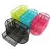Multifuction Stationery Desk Pen Holder Metal Mesh Desktop Office  cil  Study Storage 3