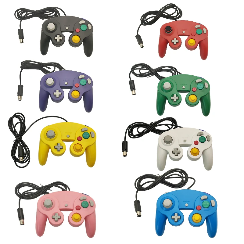 Wired Connection Gamepad for NGC GameCube Game Controller Digital Joypad For NGC GameCube Consoles Anti-sweat Anti-slip Remoter