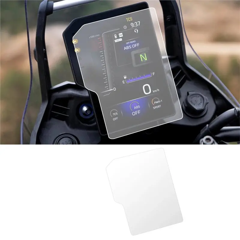 Tenere 700 2025용 대시보드 화면 보호기 2개 계기판 필름 대시보드 디스플레이용 스크래치 클러스터 보호