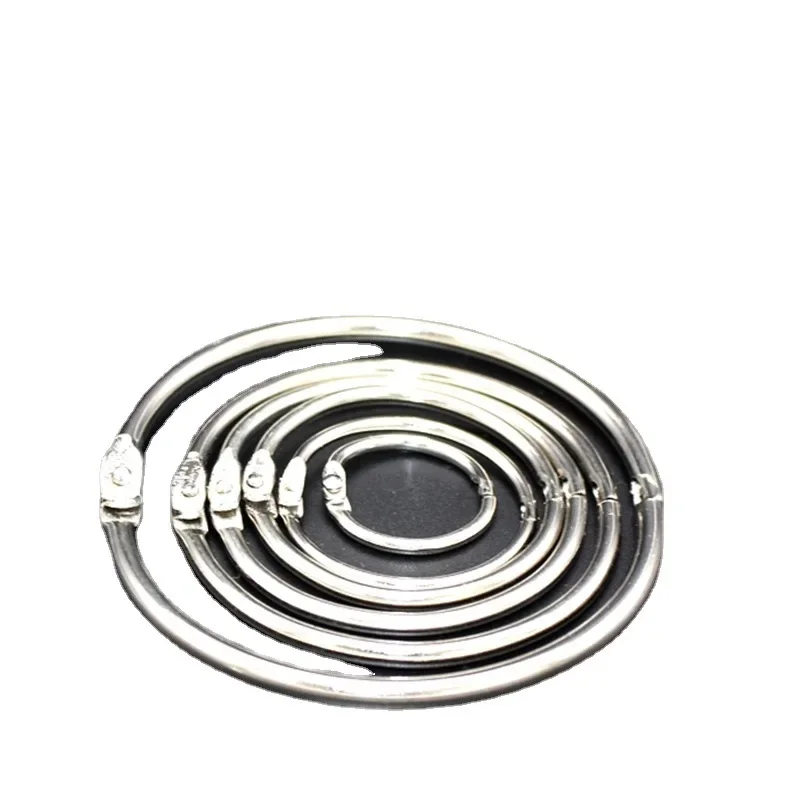 Metal Ring Binder 10pcs Metal Ring Binder 20mm for DIY Office Book Paper