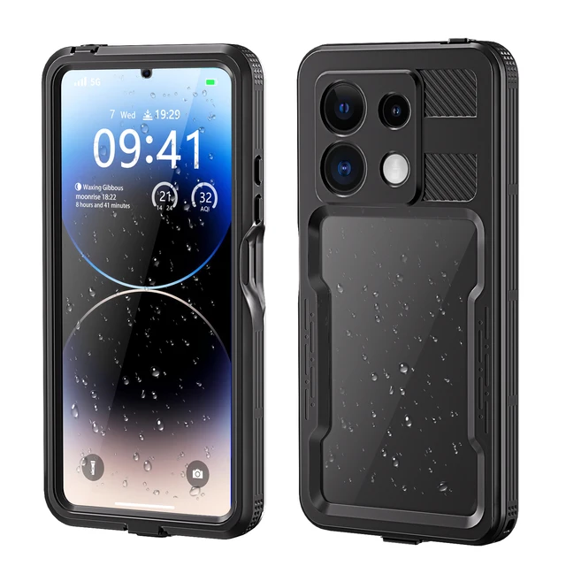 3 Pezzi Vetro Temperato per Xiaomi Redmi Note 12 Pro 12
