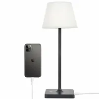 Outdoor Portable LED Table Lamp Power Bank Rechargeable Cordless Table Lights Battery Operated Dimmable LED Desk Lighting 1