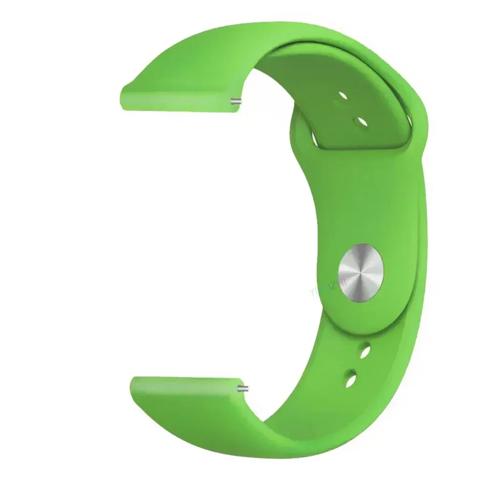 Versatile Silicone Watch Strap - Available in 18mm, 20mm, and 22mm Sizes