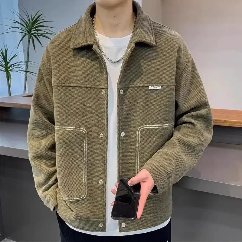 Jacket for Men High Quality Man Coat Stylish Spring Autumn