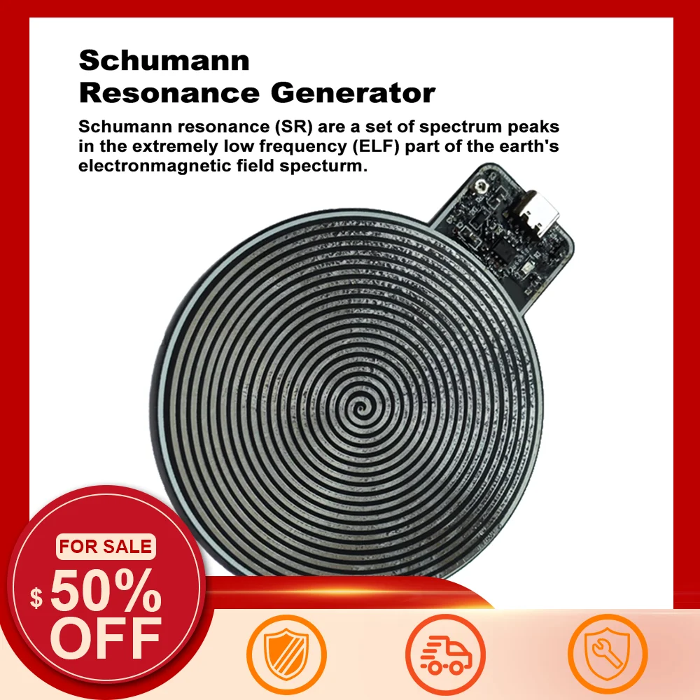 7.8Hz Schumann Waves Ultra-Low Frequency Pulse Generator Sleep Improver Schumann Waves Generator USB Power Supply