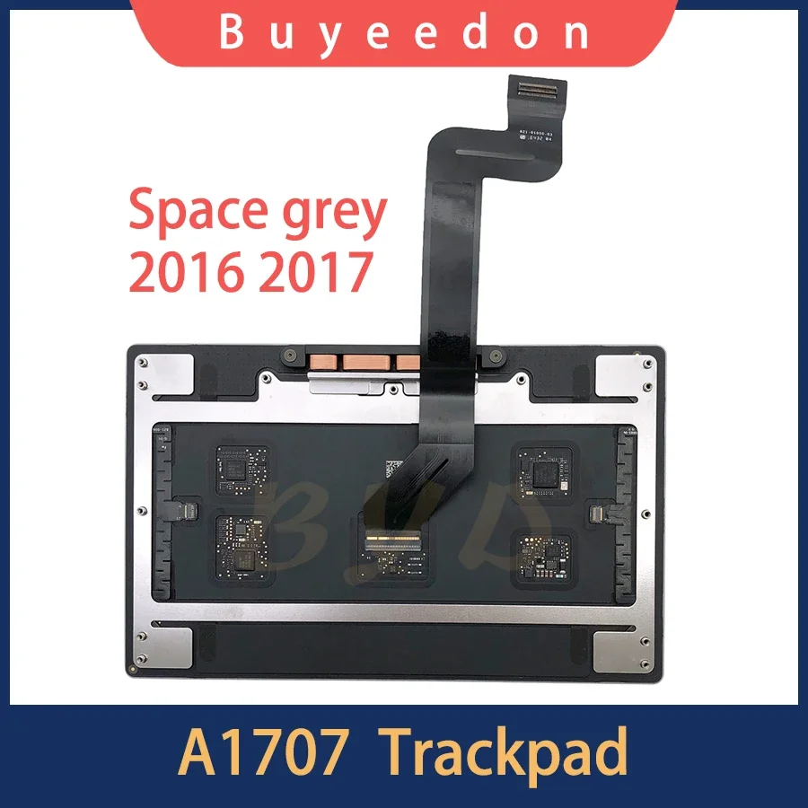 Original a1707 Gray Trackpad Touchpad With Cable For Macbook Pro Retina 15" A1707 Touch Pad 2016 2017 Year