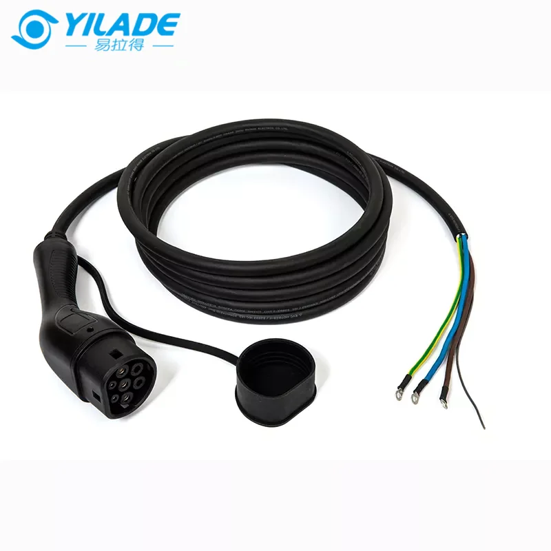 Type 2 to Type 2 32A 3 Phases EV Cable 22kw EV Charging Extension