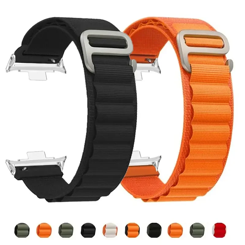 Alpine Nylon Loop Strap - Adjustable Elastic Bracelet Watchband Accessories