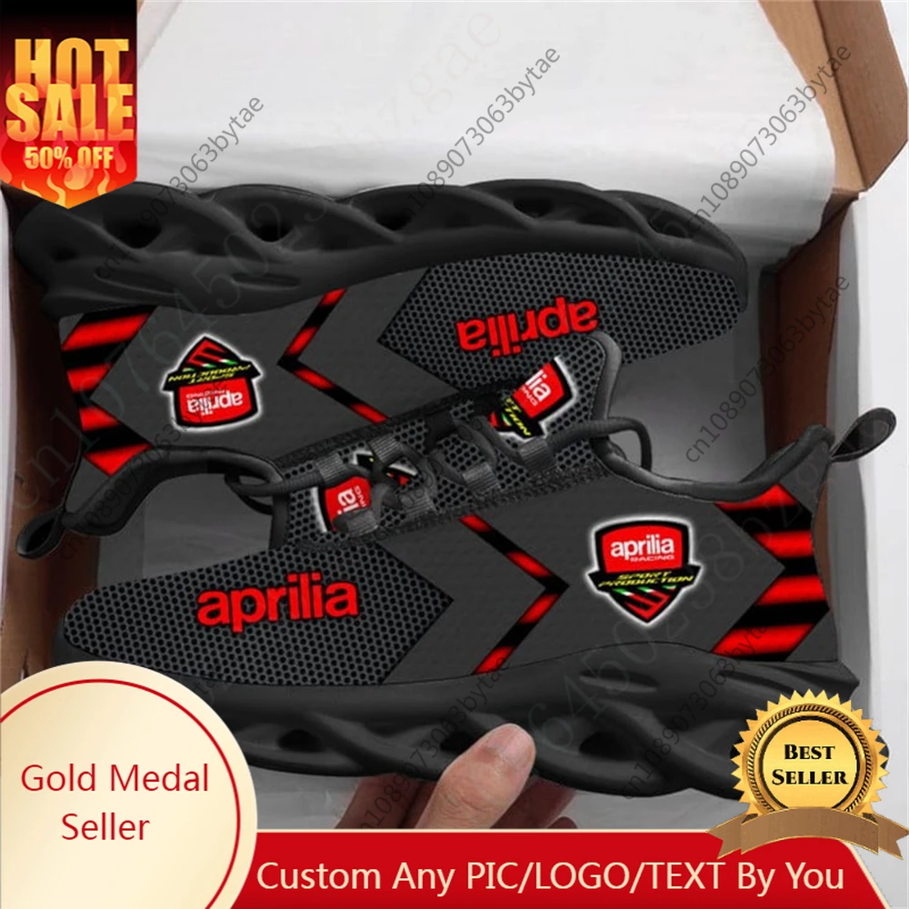 

Кроссовки Aprilia мужские легкие, теннисная повседневная обувь для бега, спортивная обувь для мужчин, удобные большие размеры