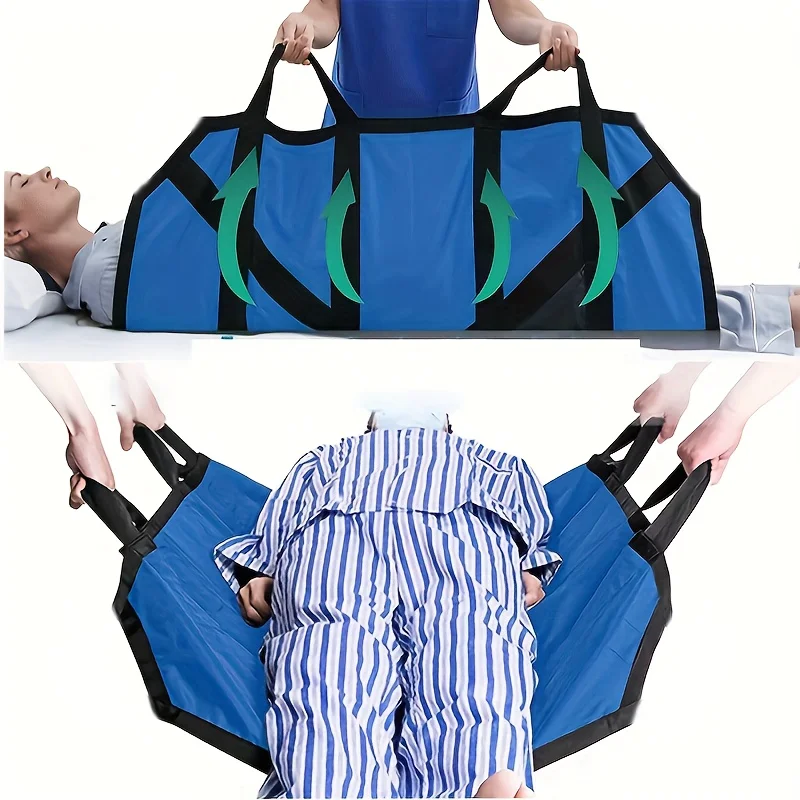 Waterproof Bed Positioning Pad  for Easy Turning Lifting and Sliding  Multipurpose Transfer Sheet for Elderly and Disabled Care 2