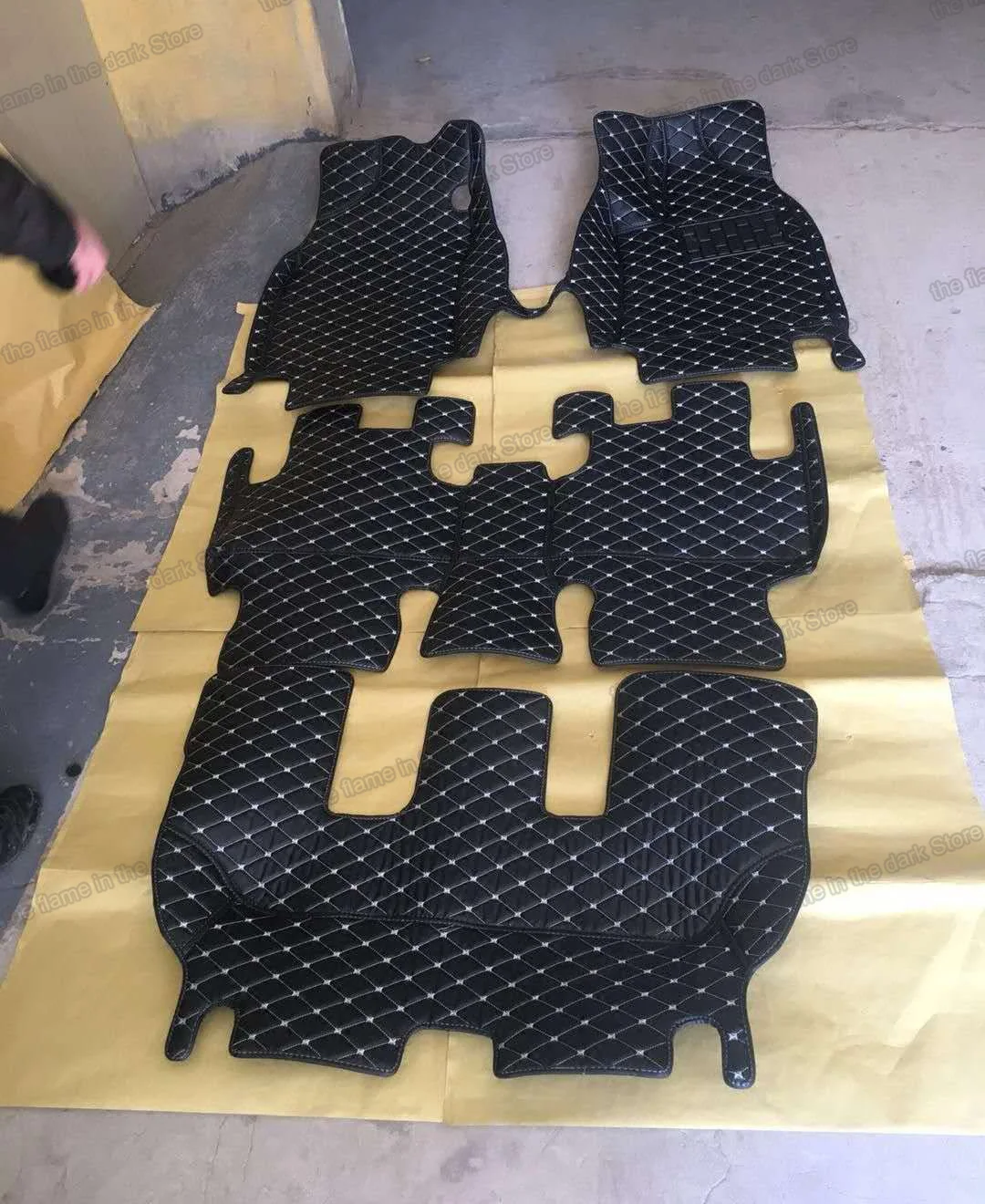 

lsrtw2017 leather car floor mat for toyota wish 2003-2019 2017 2016 2015 2014 2013 2012 2011 2010 2009 2008 2007 accessories