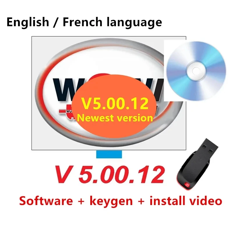 

2022 Hot sale For V5.00.12 WOW 5.00.8 R2 Software Multi-languages with Kengen For Tcs Multi-diag Cars Software Repair Data