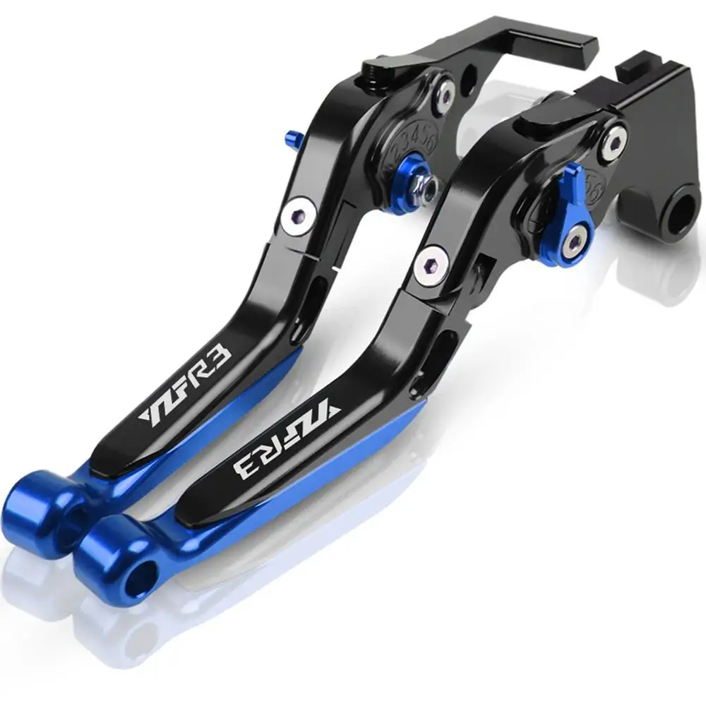 

Foldable Extendable Brake Clutch Levers Handle For Yamaha YZF R3 YZF-R3 2014 2015 2016 2017 2018 2019 2020 2021 2022 2023