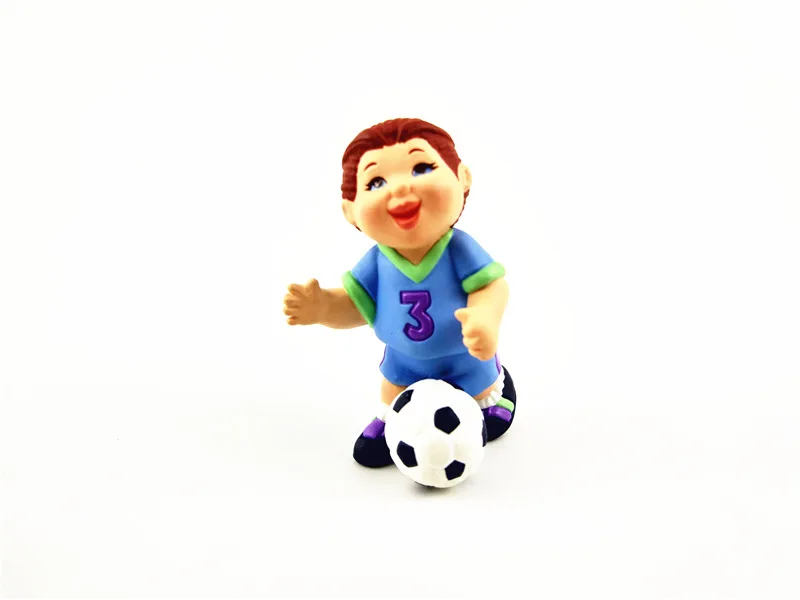 Mini Resin Figure Mental Psychological Sand Table Game Box Court Therapy Playfootball Boy