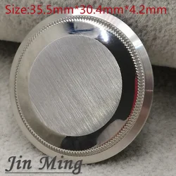 Premium Steel Watch Lower Case with Transparent and Opaque Back, 36mm/39mm, Modification Accessories (Big Size A4)