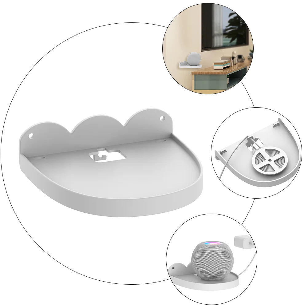 

Wall Mount Speaker Bracket Storage Holder for Wireless Router IP Camera