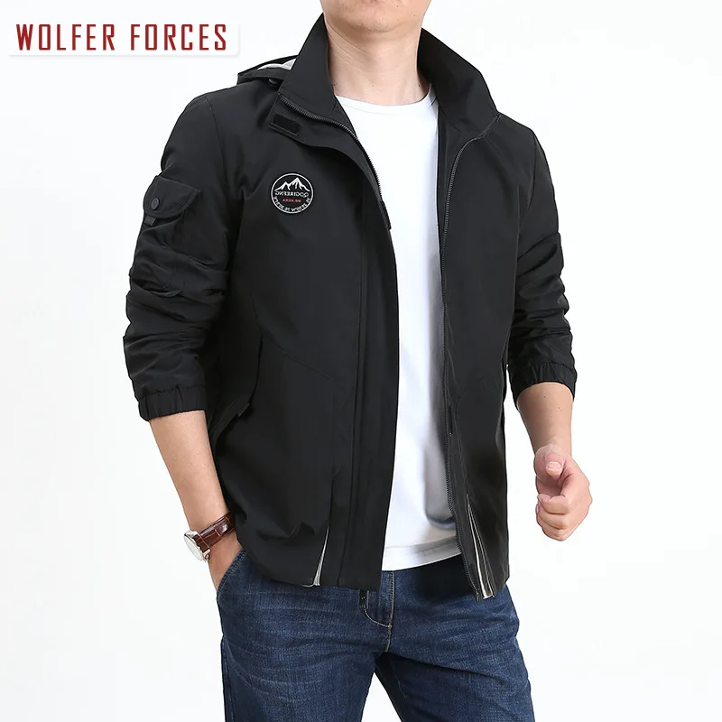 Fashion Jacket Coat Man Oversize Bomber Outdoor Military Heating Cold Sports Heavy Windbreak Sportsfor Mountaineering