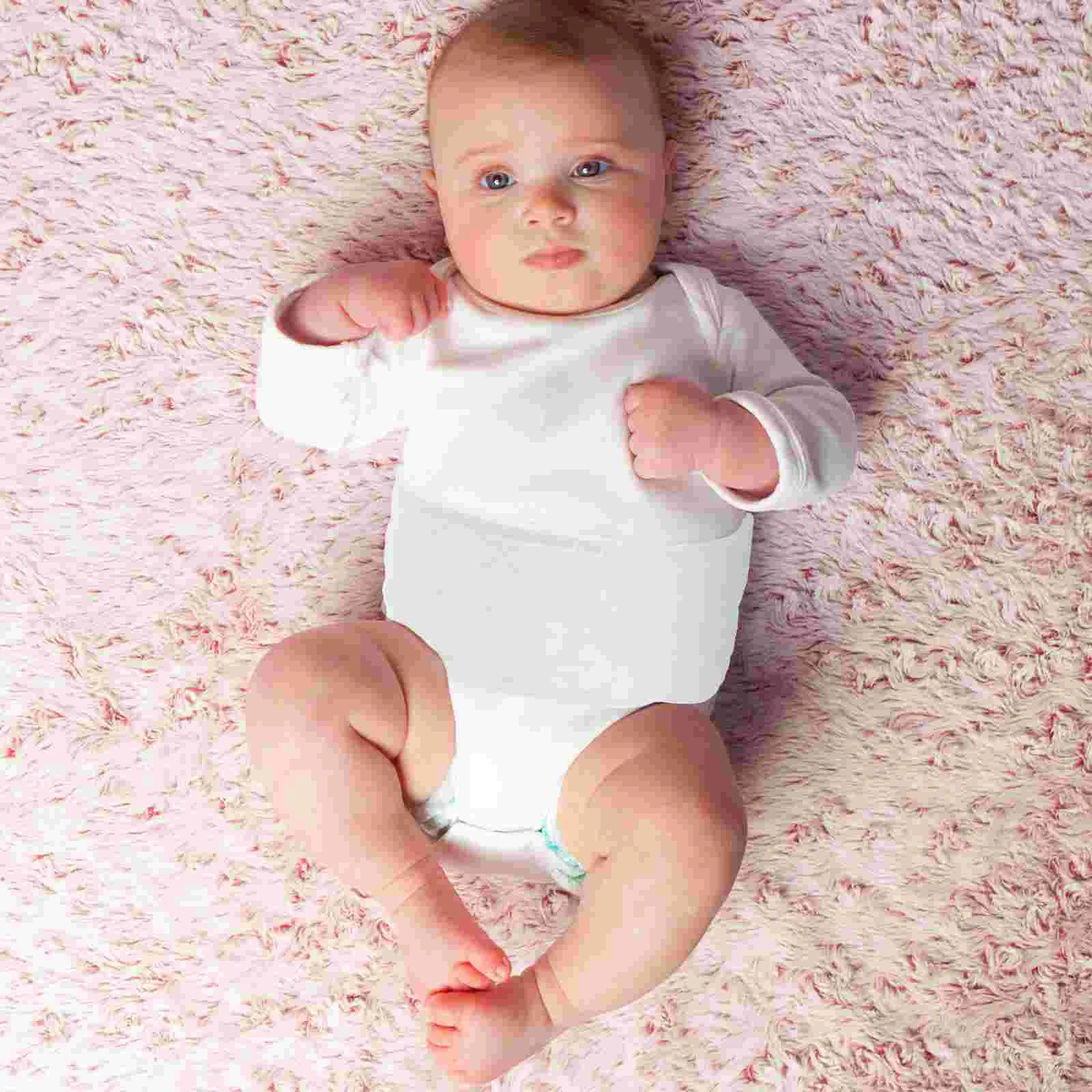 6 Pcs Newborn Umbilical Cord Belly Protective Bands Navel Belts Belly Bands Cords Baby Supplies White Infant Reusable New 4