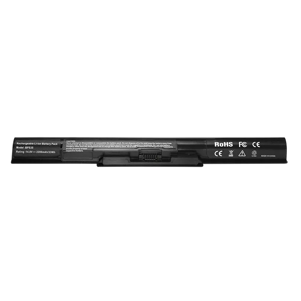 Аккумулятор для ноутбука Sony Vaio Fit E 14E 15E SVF1421 SVF1521 Series. 14.8V 2200mAh PN: VGP-BPS35A CS-BPS35NB |