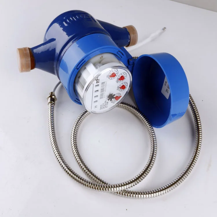 DN20 Photoelectric direct reading remote transmission cold and hot water meter m-bus 485 wired remote meter reading water