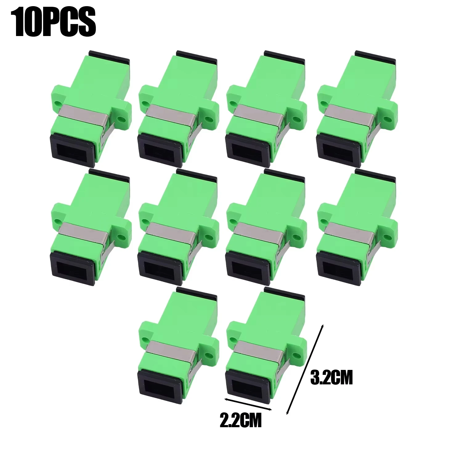 5-50개/몫 광섬유 커넥터 어댑터 SC/UPC SM 플랜지 싱글모드 심플렉스 SC-SC APC FC UPC 커플러