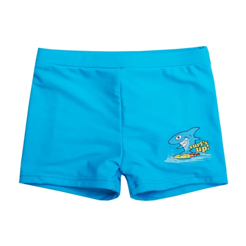 

Child Summer Swim Trunks Boys Swim Pants Kids Cartoon Shark Bathing Suits Children Swimming Shorts Boys Beach Swimwear Boy 2-8 Y