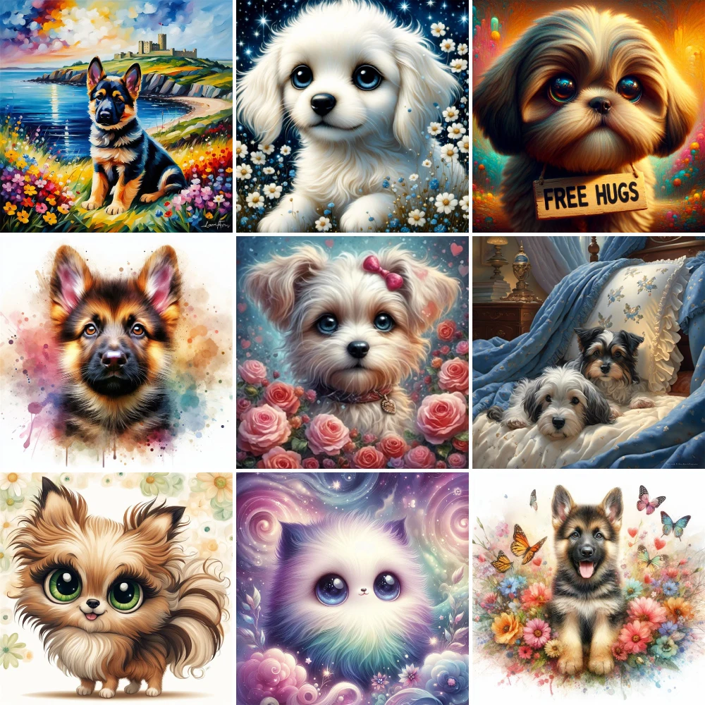 Animal Pet Cat Painting By Number 20x30 DIY Custom Arts And Crafts For Adults Decoration Home Gift For Wife Free Shipping 2024
