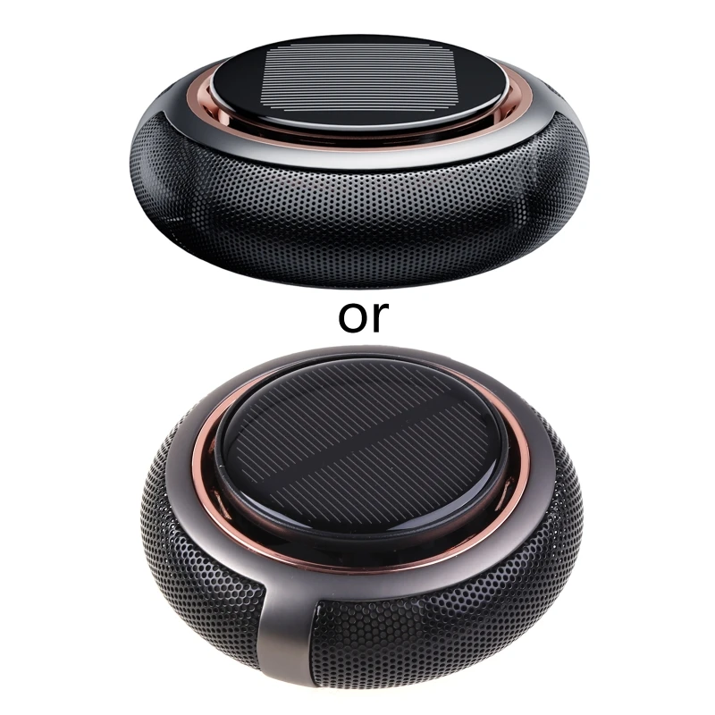 Air Freshener Car Air Freshener Suspension Aromatherapy Diffuser Solar Energy Rotating Purifier Odor Eliminator Interior Decoration