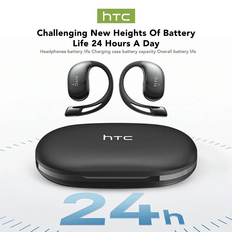 HTC NE57】 Bluetooth V6.0 Earphones AI Translator Earbuds OWS