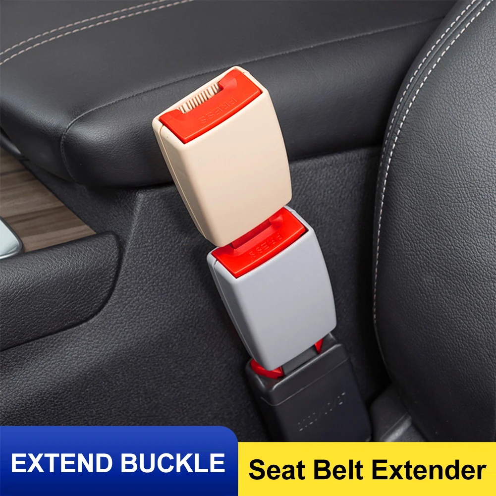 

Universal Car Seat Belt Extender Fixed Buckle Base Plug And Play For Car Trunk SUV Car Accessories