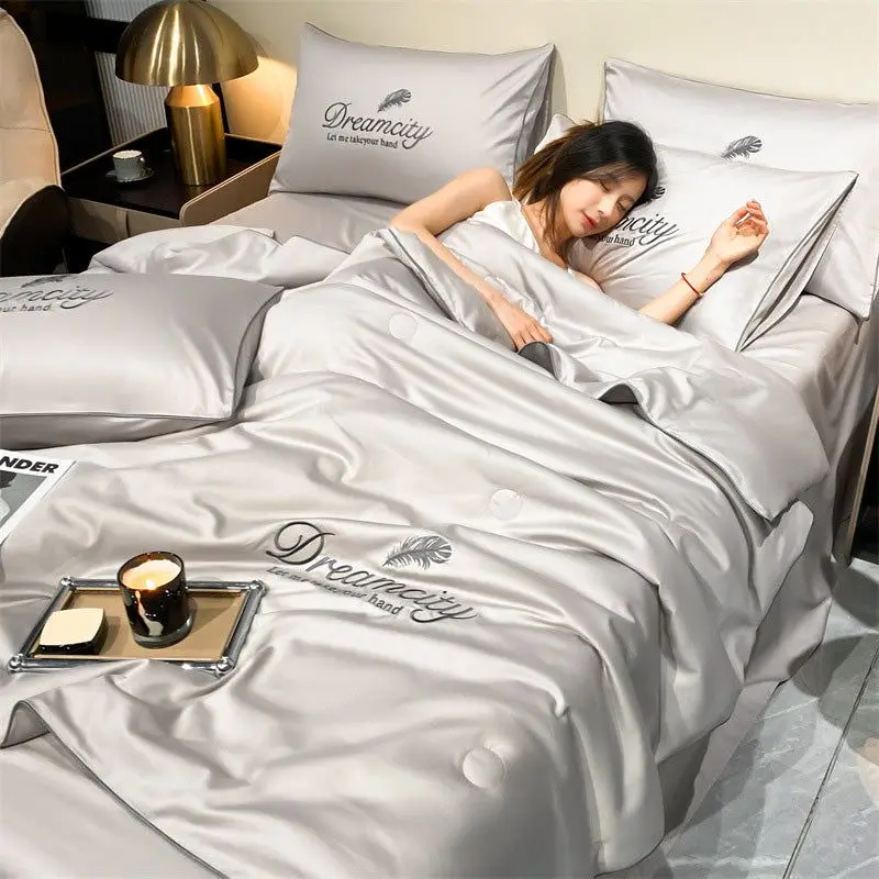 Ice Silk Summer Cool Quilts Suitable for Adults and Children