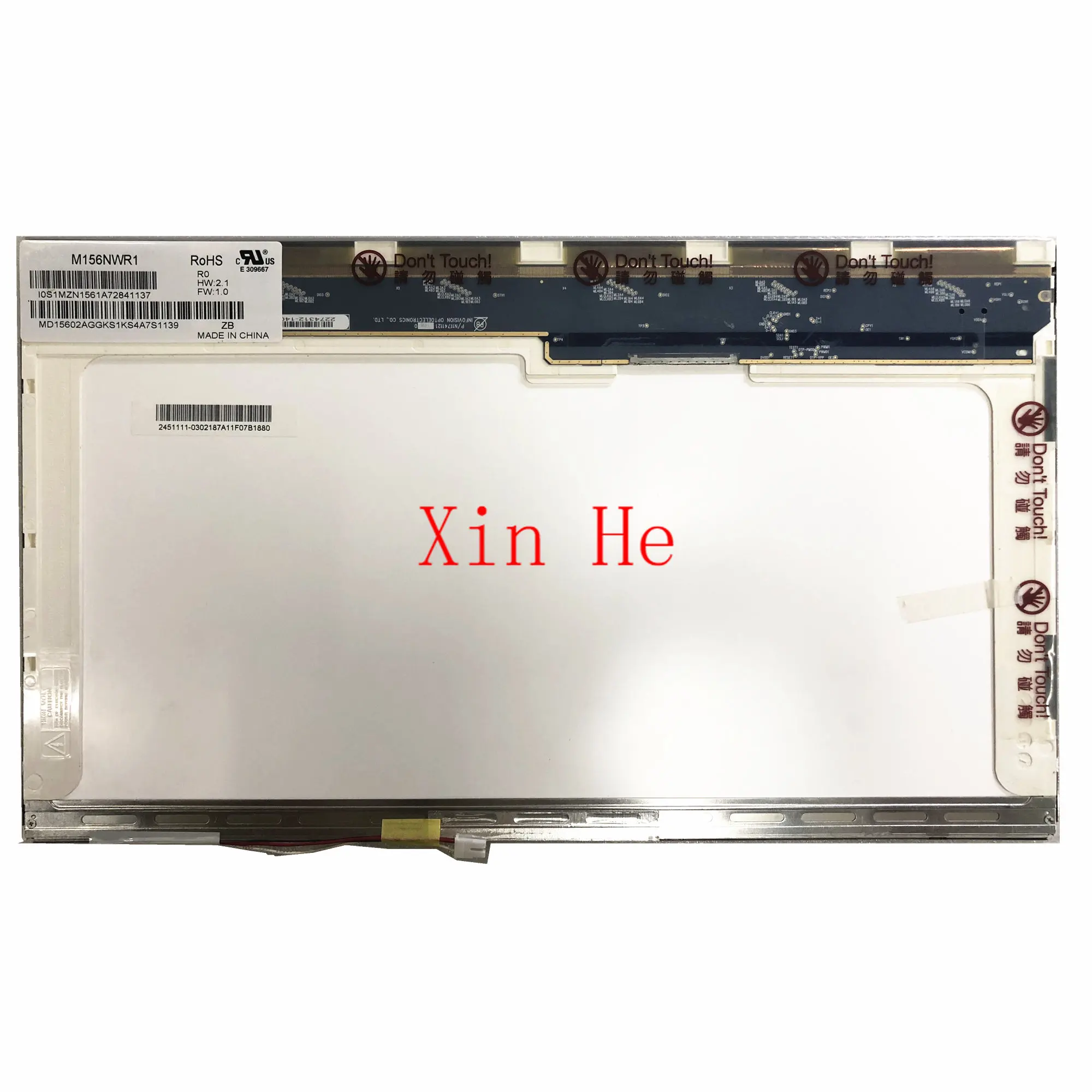 

Free Shipping M156NWR1 R0 fit N156B3-L0B L01 LTN156AT01 CLAA156WA01A B156XW01 Laptop LCD Screen LVDS 30 Pins