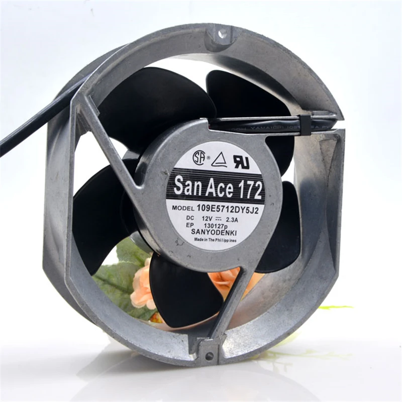 Original para sanyo 109e5712dy5j2 12v 2.3a 17cm