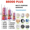 B-6000 Upgrade Transparent Glue for Rubber Wood Metal Paper Glass Resin B6000 PLUS Adhesive Jewelry Strong Fabric Plastic 1