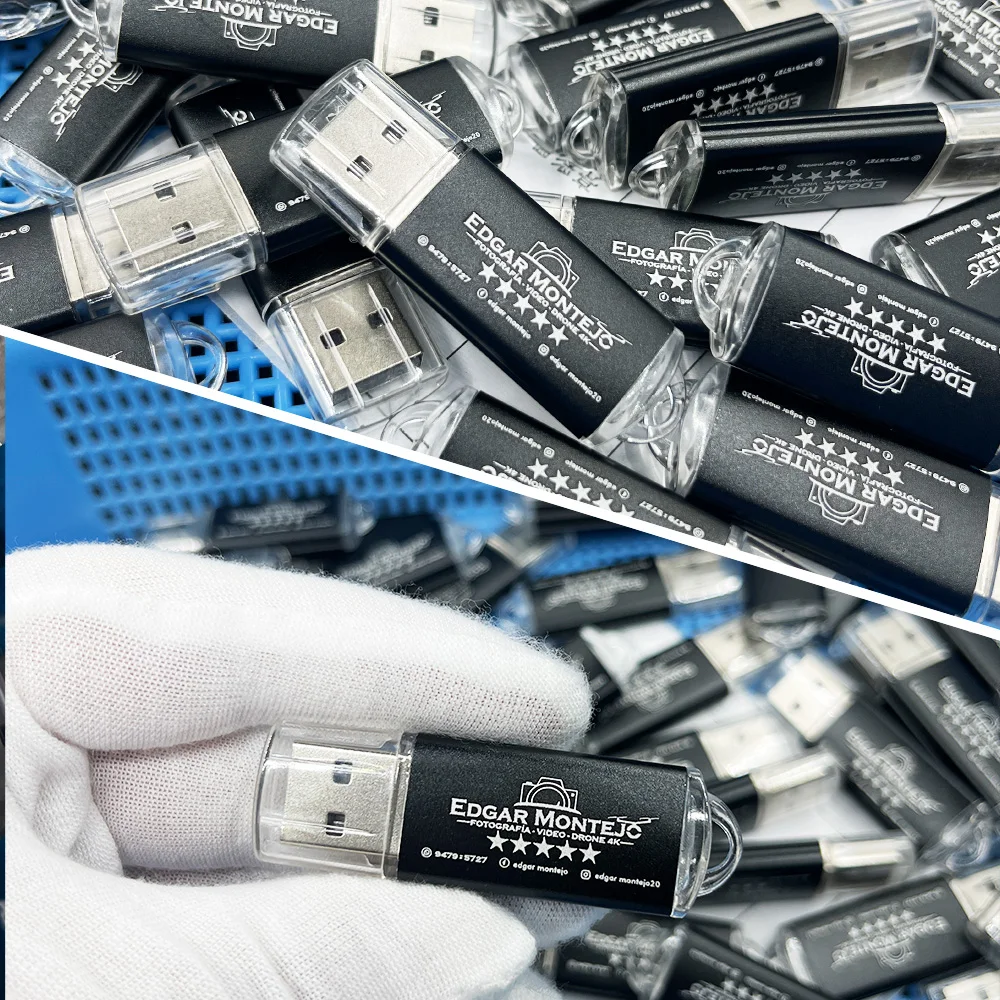 50개/묶음 USB 플래시 드라이브 무료 레이저 로고 2.0 4GB 8GB 16GB 메모리 스틱 펜드라이브 32GB 64GB 128GB USB 스틱 플래시 디스크