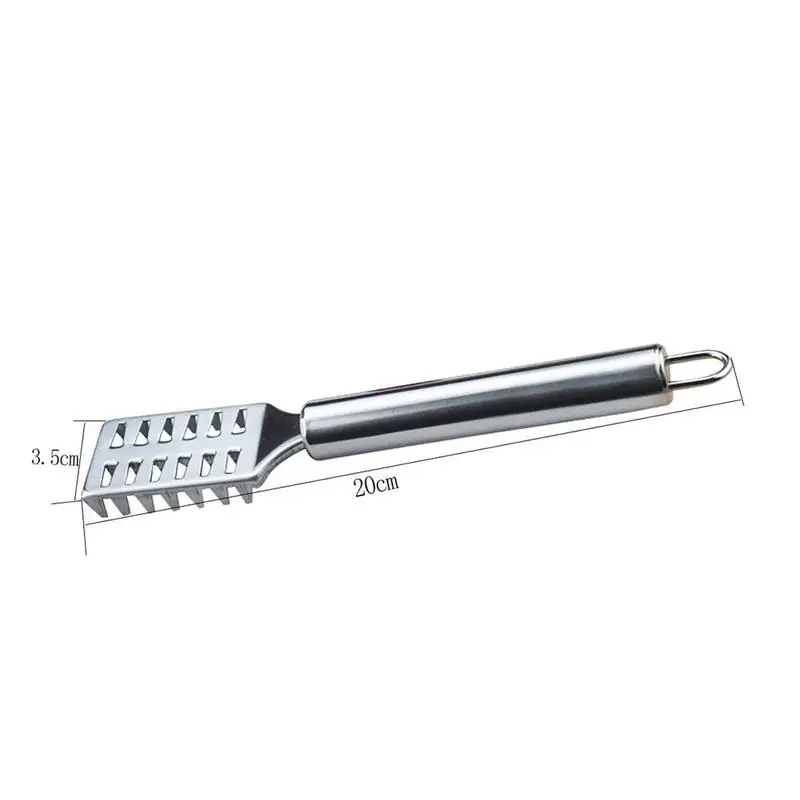 Description Picture 2 of itemFish Skin Brush Scraping Fish Scale Peeler Fast Remove Fish Knife Cleaning Scaler Scraper Fruits Vegetable Peeler Drop Ship