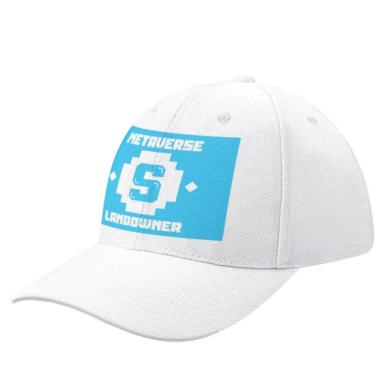

Metaverse Landowner White/Blue Baseball Cap Mountaineering Military Tactical Caps Hood Women'S Golf Clothing Men'S