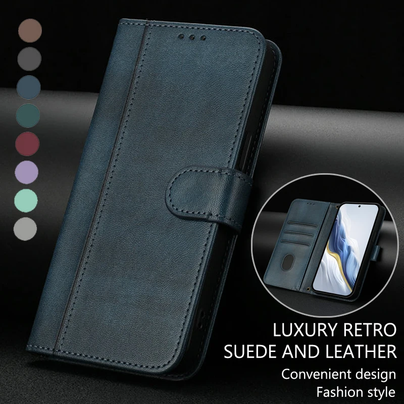 Leather Wallet Flip Case for Motorola Moto G Series, Enhanced Protection and Style