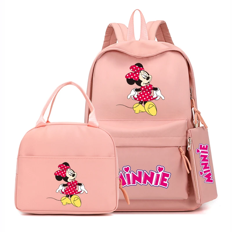 

3 шт./набор, рюкзак для мальчиков и девочек, с рисунком Микки Мауса