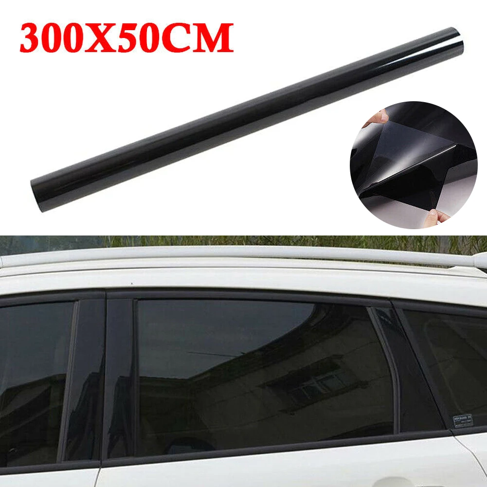300cmx50cm VLT Car Windows Tint Film Glass Sticker Sun Shade Film Summer Solar UV Protector Sticker Films Car Accessories