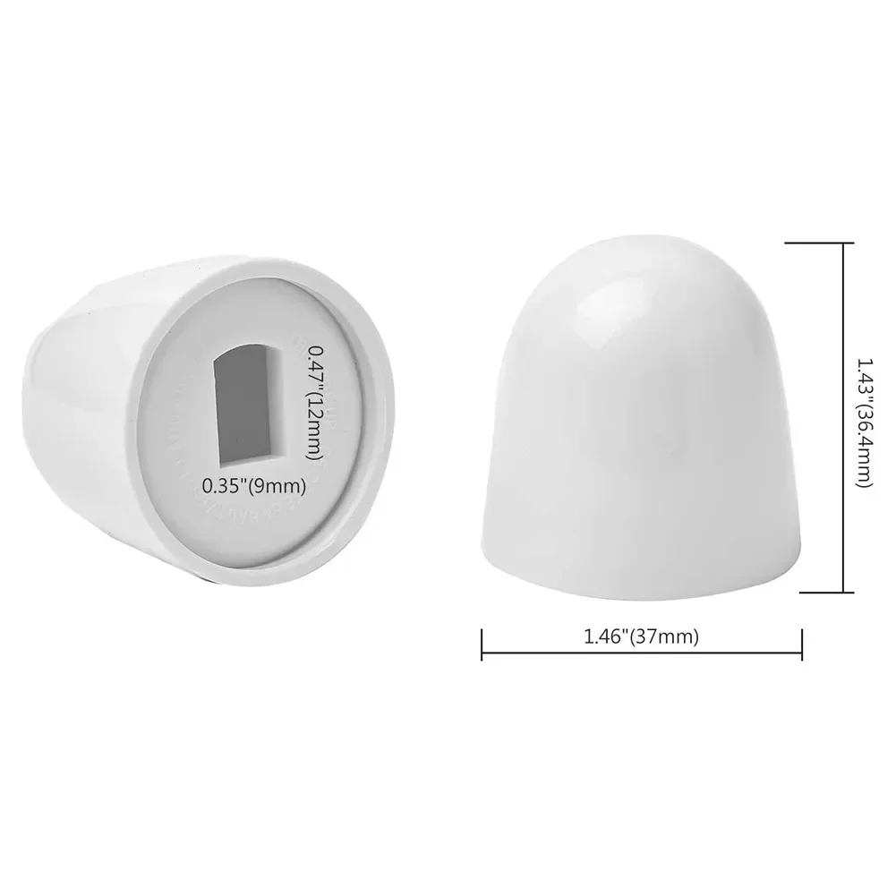Toilet Seat Accessories 2 Pair Of Plastic Stinkpot Bolt Cover Toilet Anchor Screw Cap For Home Toilet Accessories Bathroom Fixture