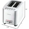 BTA820XL Die-Cast 2-Slice Smart Toaster, Brushed Stainless Steel 5