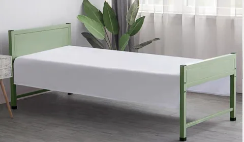 Colors Pure Cotton white bed sheet