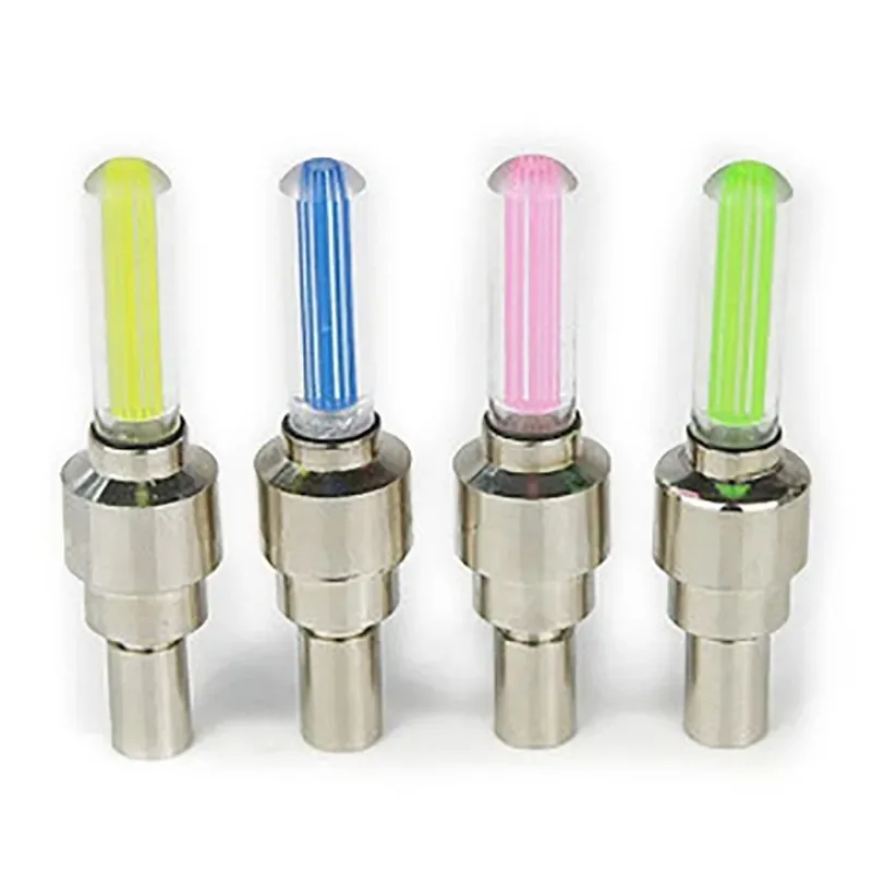 Bicycle valve light tire valve core light mountain bike wind and fire wheel children's bike rainbow warning atmosphere