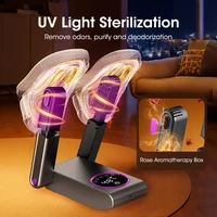 Sèche-chaussures électrique avec stérilisation UV, séchage rapide, désodorisant, minuterie intelligente, sèche-bottes, chauffe-chaussures pour la maison 2