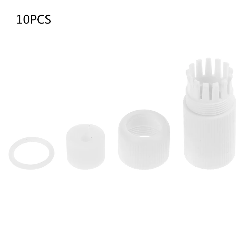 네트워크 캡 네트워크 IP 카메라 피그테일 케이블 보호 커넥터 10개 팩