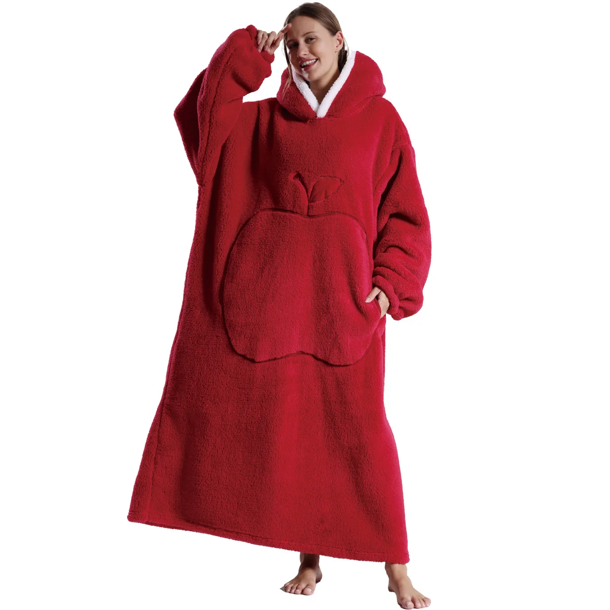 long-red-140cm