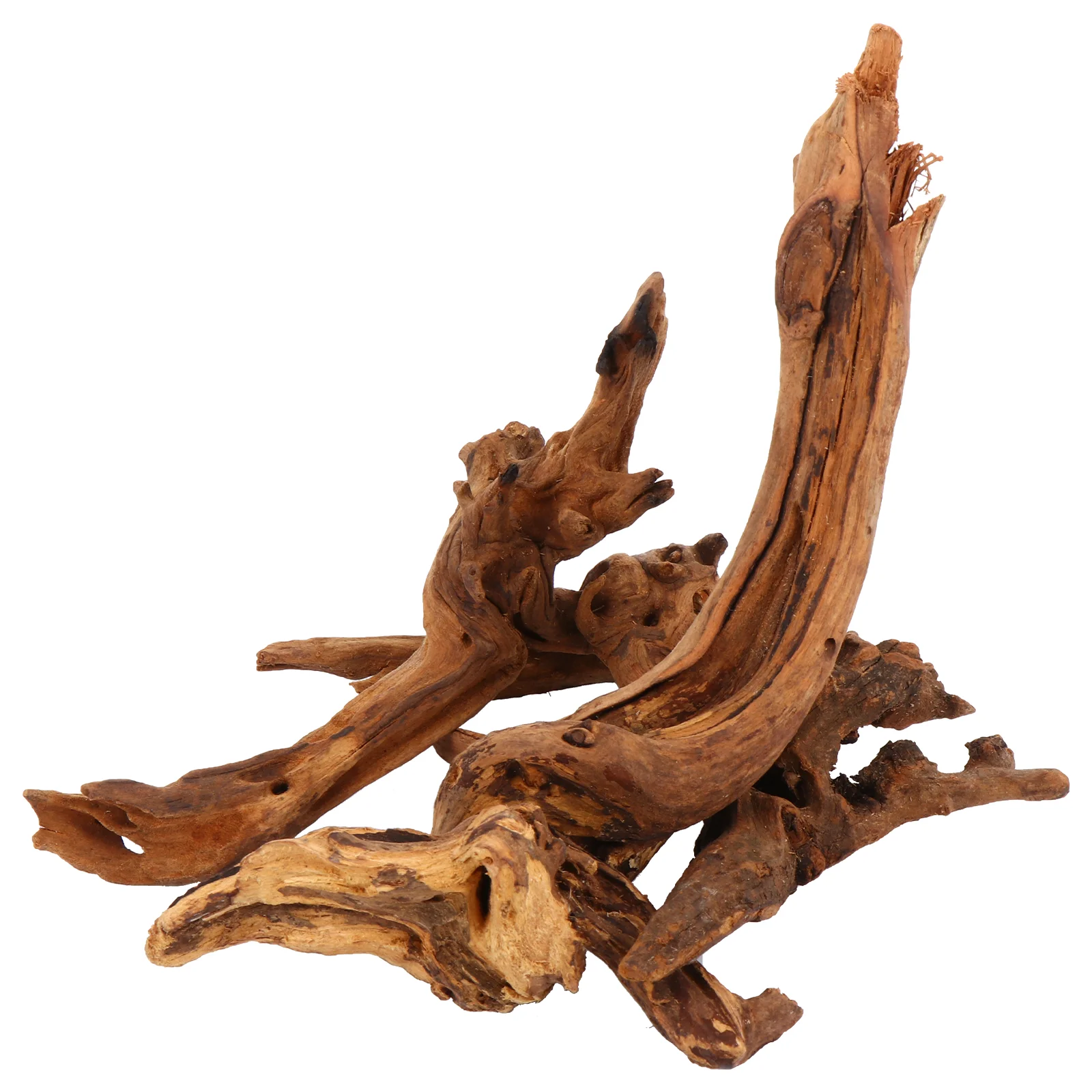 Aquarium Tank Wood Driftwood Decor Fake Artificial Spiderwood Petrified